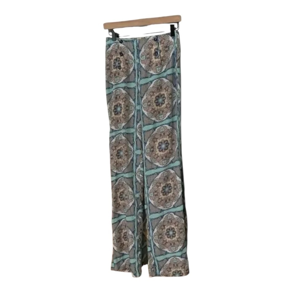 Gianni Bini Printed Straight Leg Pants XS